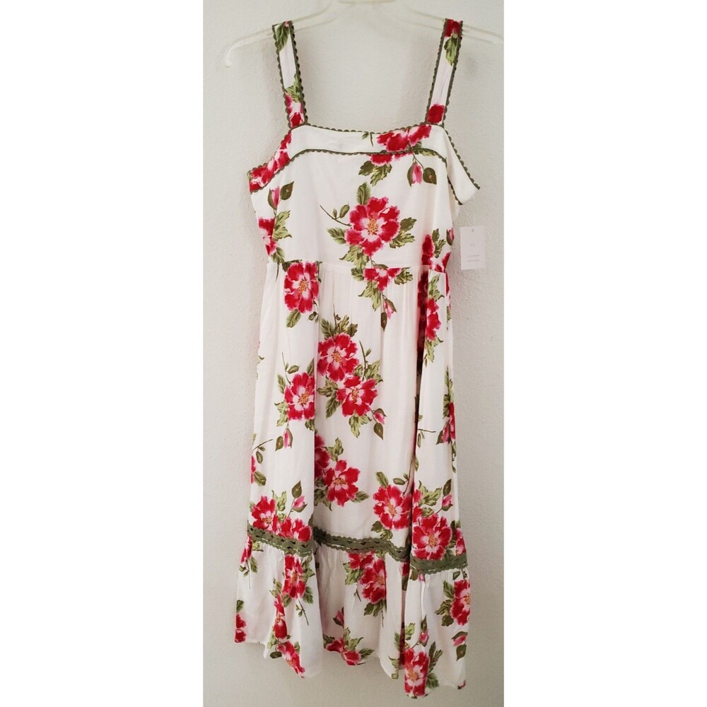 NWT Women's LC Lauren Conrad Sleeveless Floral Bohemian Maxi Dress - Size M